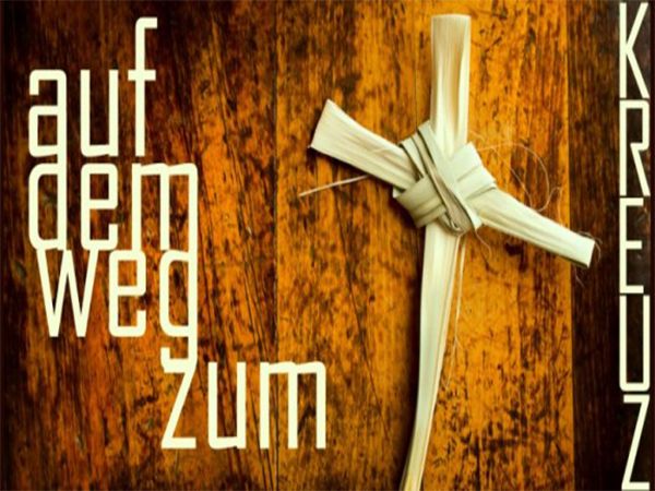 Auf dem Weg zum Kreuz